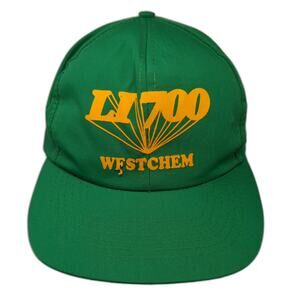 California Headwear Snapback Green One Size Hat LI 700 Westchem Logo Agriculture